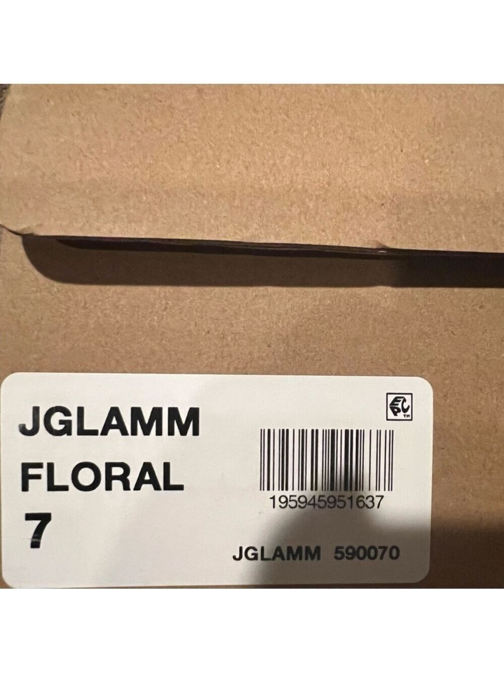 STEVE MADDEN BRAND NEW STILL IN BOX Girls J-Glam Floral sneakers size 7 - Picture 6 of 7